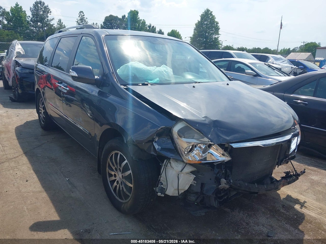 2012 KIA SEDONA EX thumbnail 2