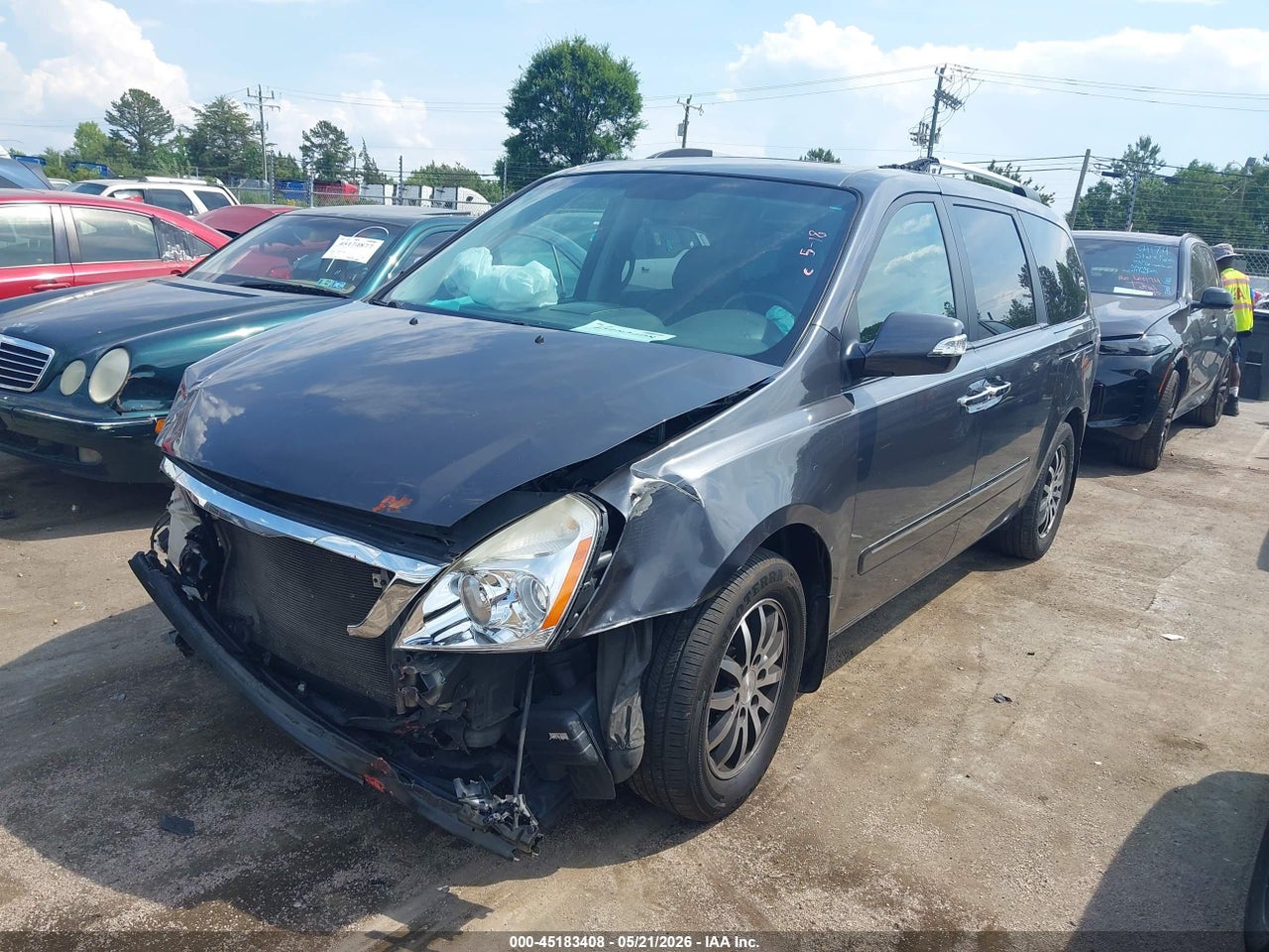 2012 KIA SEDONA EX thumbnail 3