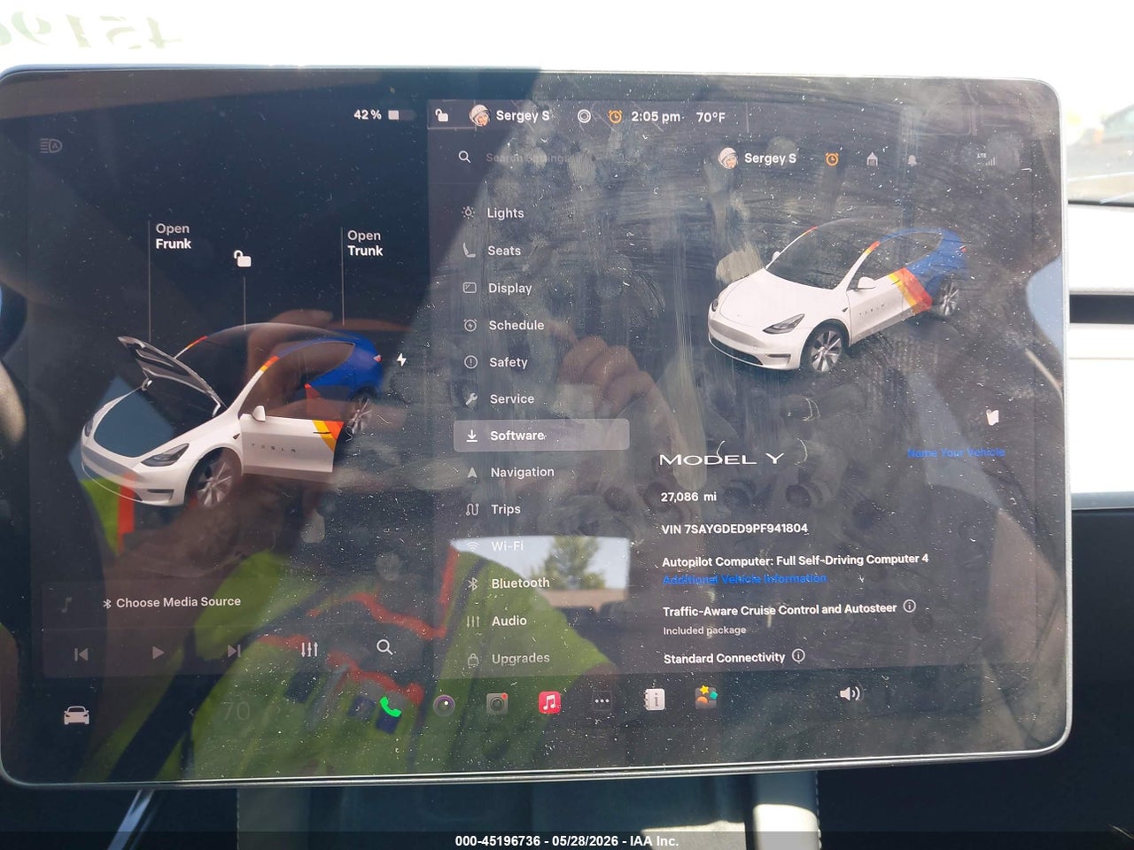 2023 TESLA MODEL Y RWD thumbnail 8