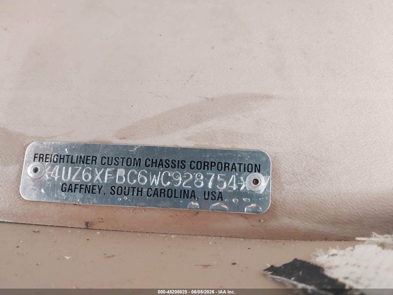 1998 FREIGHTLINER CHASSIS X LINE MOTOR HOME thumbnail 10