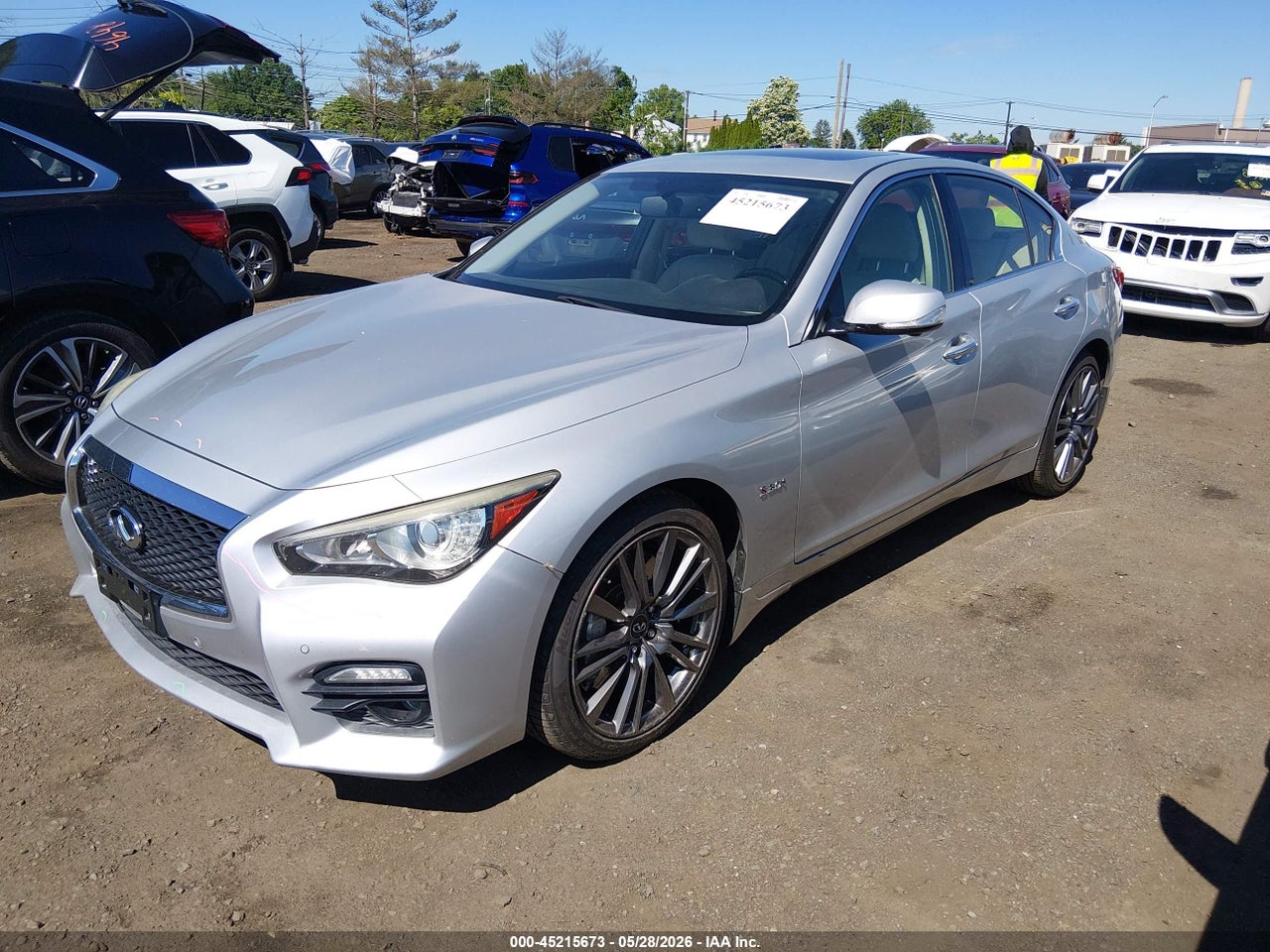 2016 INFINITI Q50 3.0T RED SPORT 400 thumbnail 3