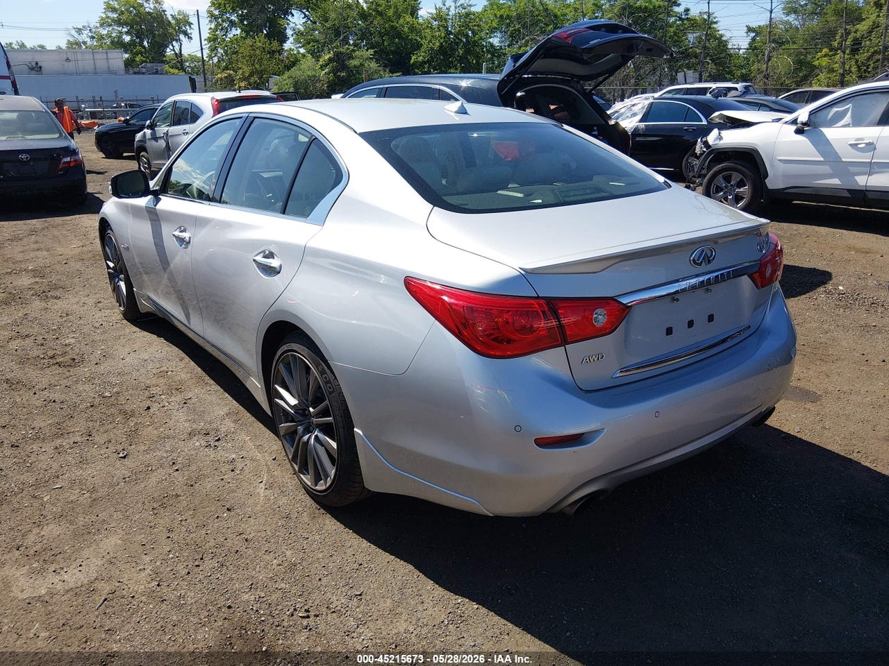 2016 INFINITI Q50 3.0T RED SPORT 400 thumbnail 4