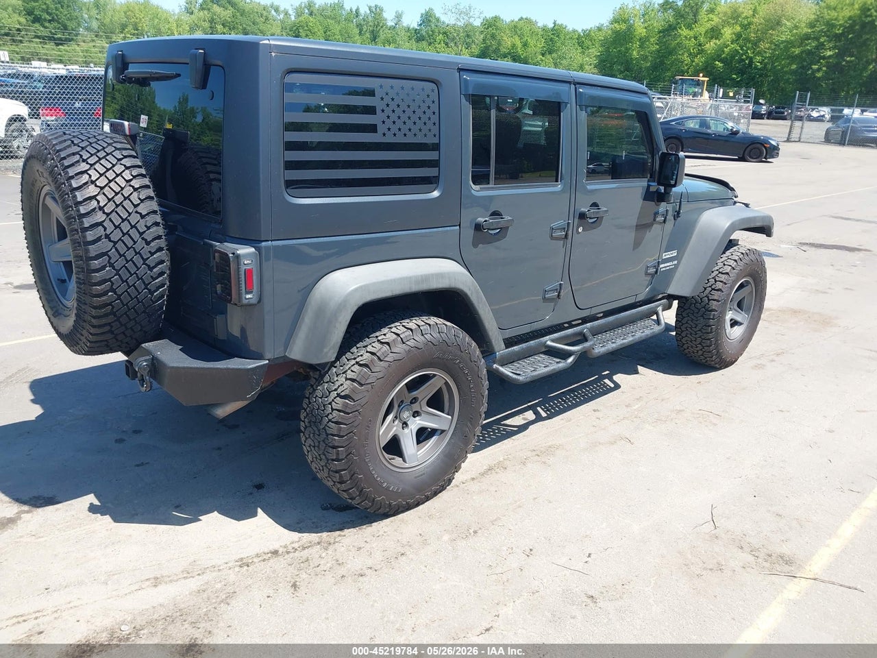 2017 JEEP WRANGLER UNLIMITED SPORT 4X4 · 4/12
