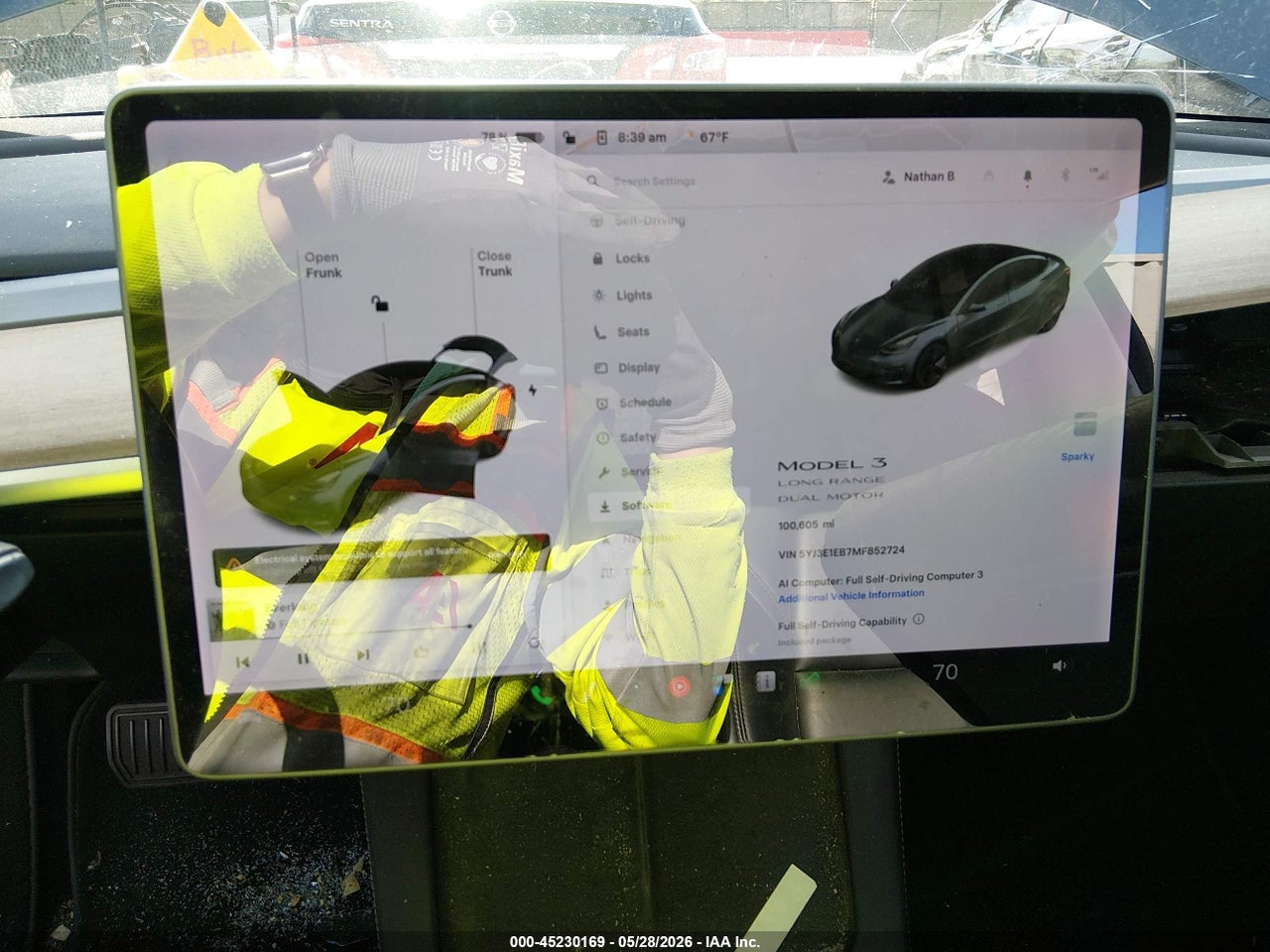 2021 TESLA MODEL 3 LONG RANGE thumbnail 8