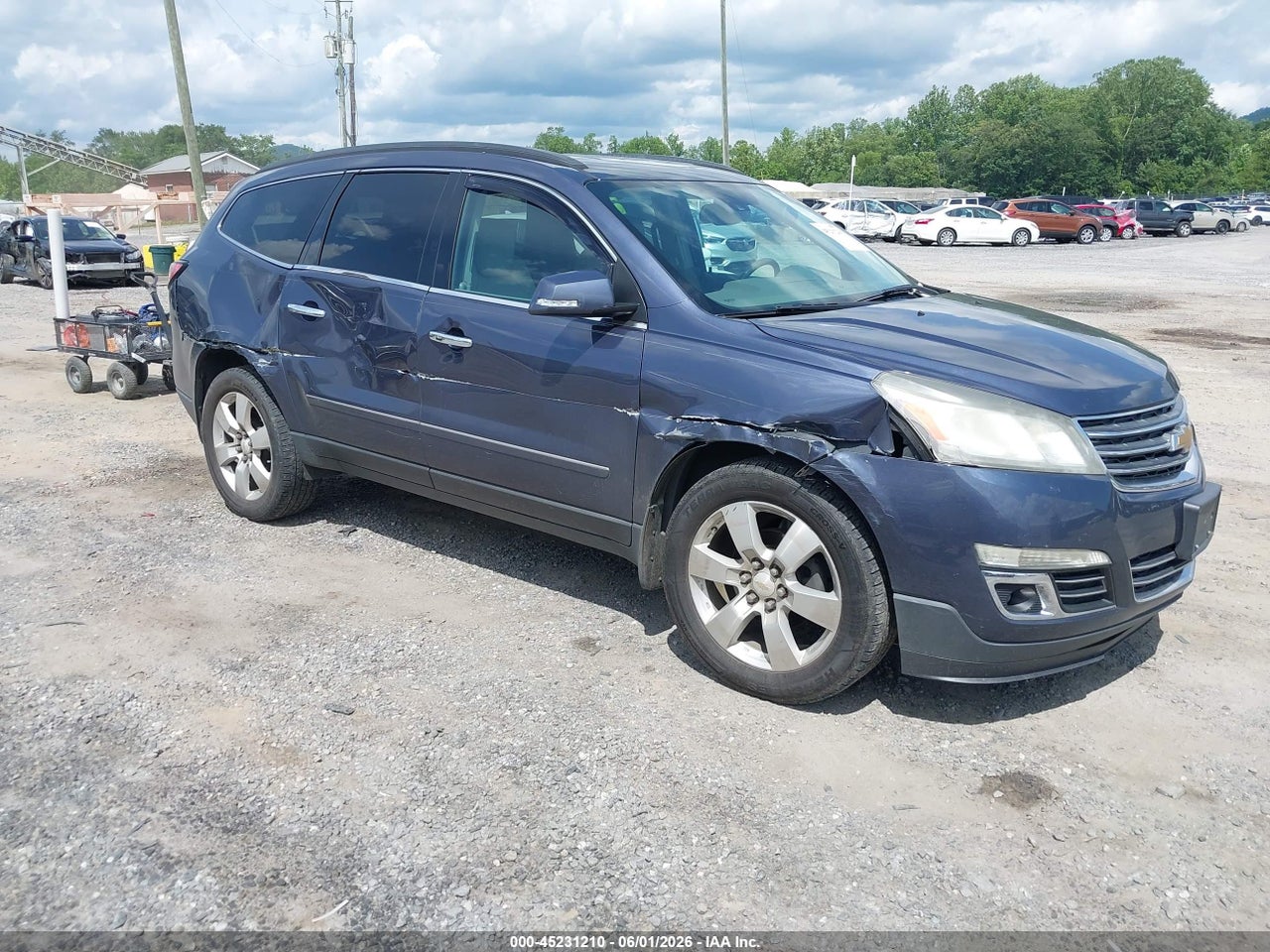 2014 CHEVROLET TRAVERSE LTZ thumbnail 2