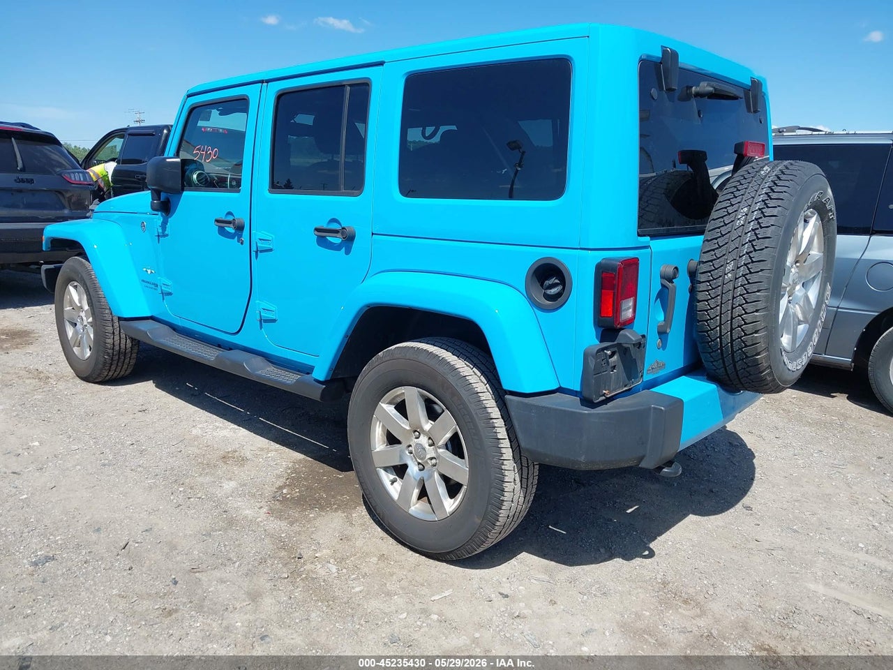 2018 JEEP WRANGLER JK UNLIMITED SAHARA thumbnail 4