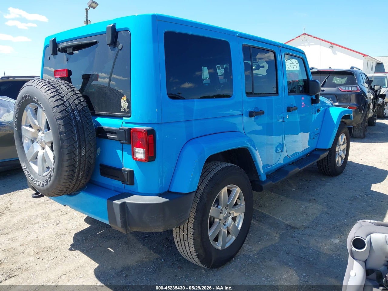 2018 JEEP WRANGLER JK UNLIMITED SAHARA thumbnail 5