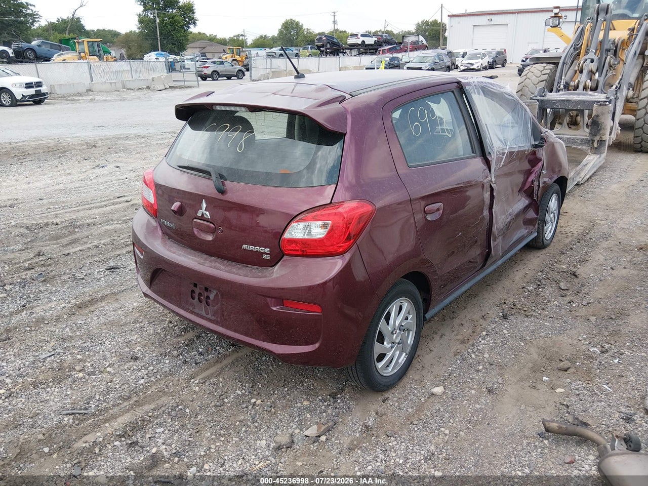 2017 MITSUBISHI MIRAGE SE thumbnail 5