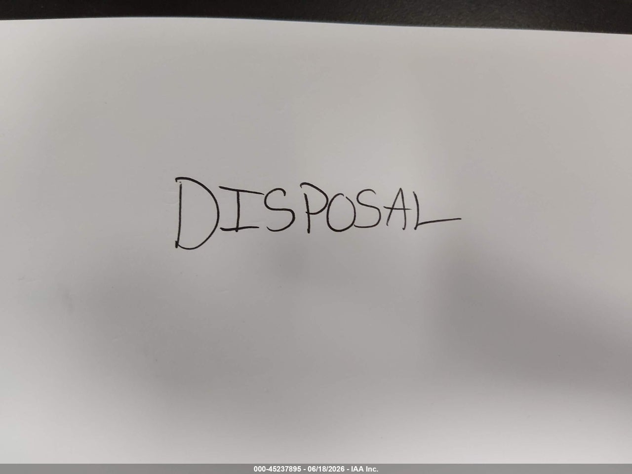 2016 JAYCO TRAVEL TRAILER *DISPOSAL*   · 5/12