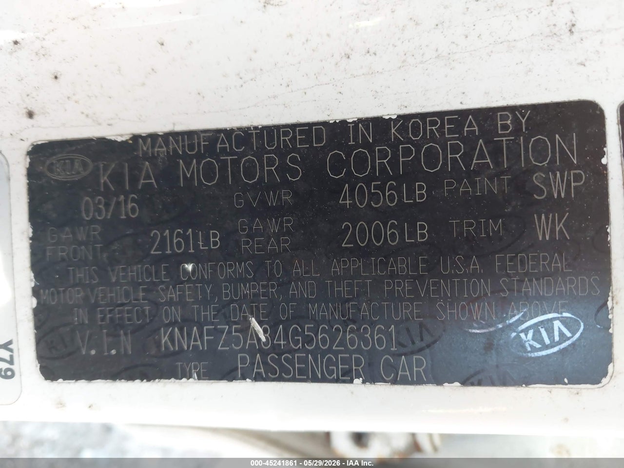 2016 KIA FORTE SX thumbnail 10