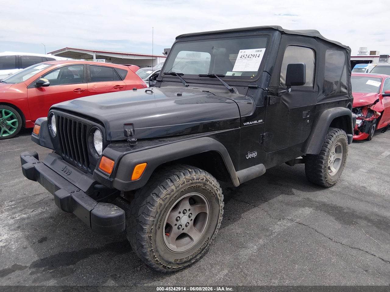 2001 JEEP WRANGLER SE thumbnail 3