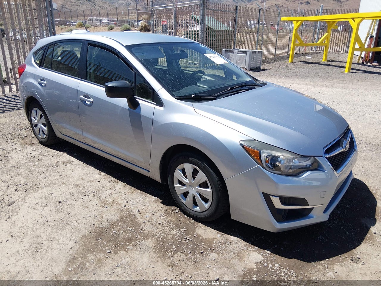 2016 SUBARU IMPREZA 2.0I thumbnail 2