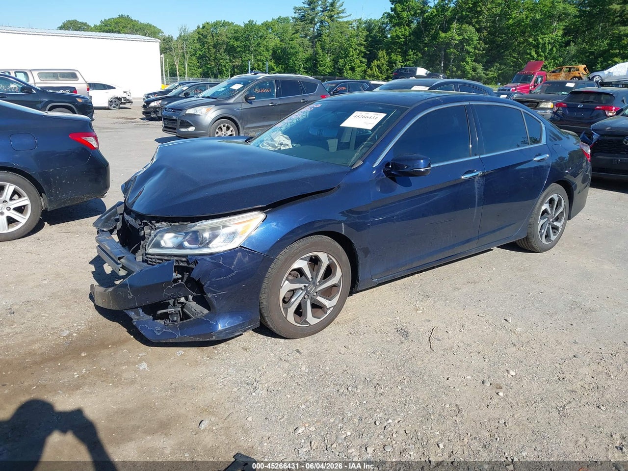 2017 HONDA ACCORD EX-L V6 thumbnail 3