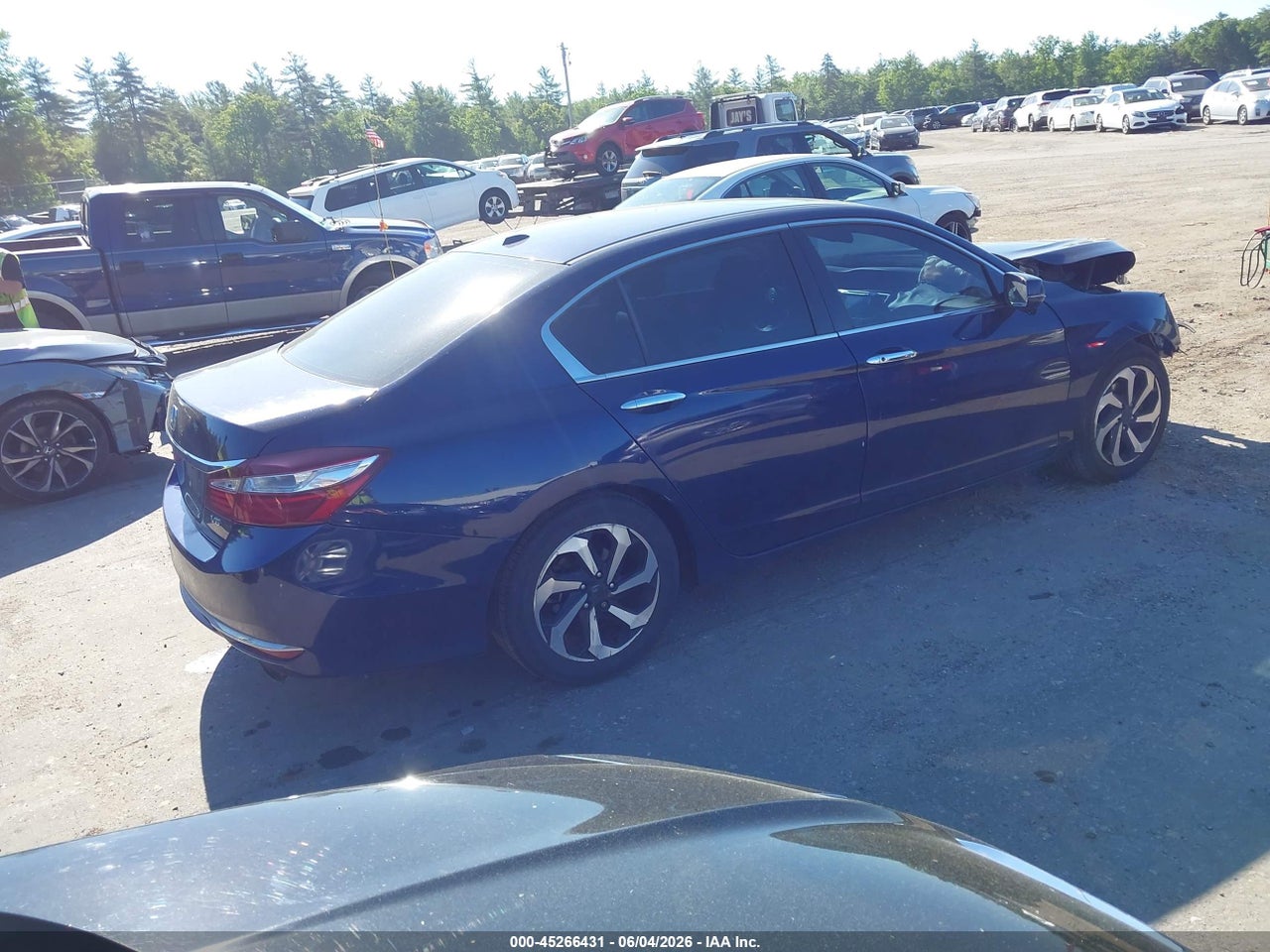 2017 HONDA ACCORD EX-L V6 thumbnail 5