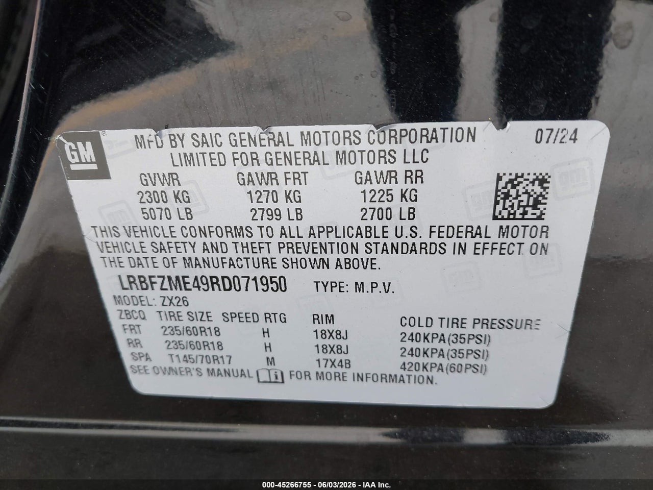 2024 BUICK ENVISION PREFERRED AWD thumbnail 10