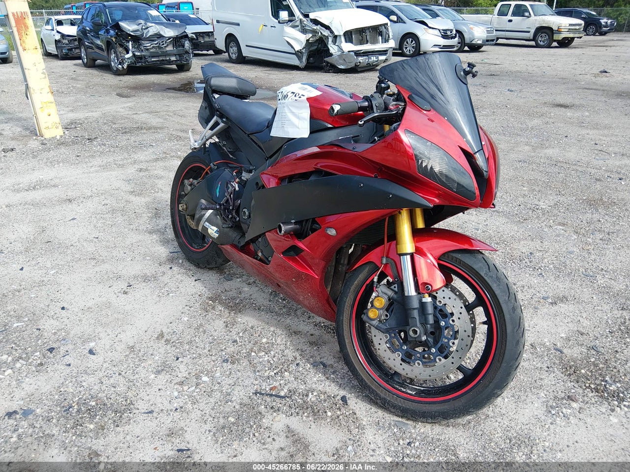 2007 YAMAHA YZFR6 L thumbnail 2