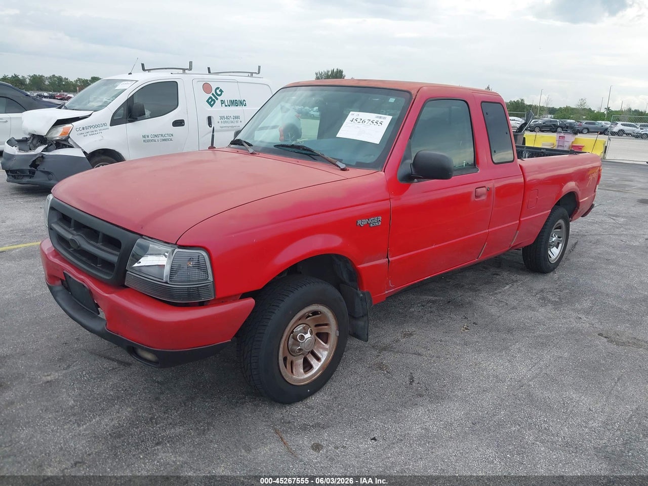 1999 FORD RANGER SUPER CAB thumbnail 3