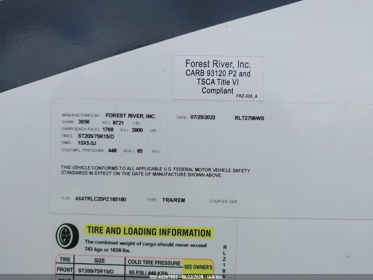 2023 FOREST RIVER RIVER   thumbnail 10