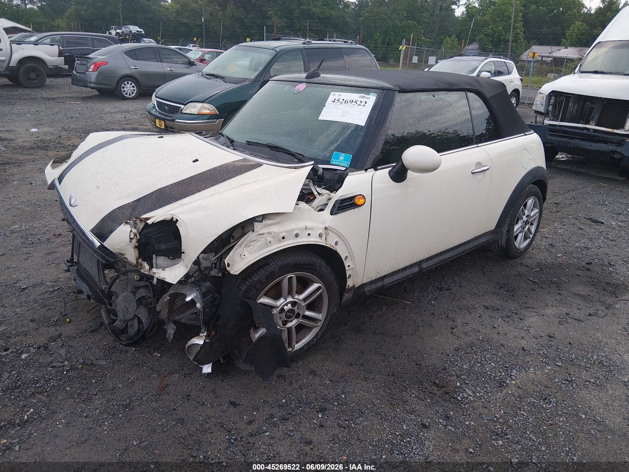 2014 MINI CONVERTIBLE COOPER thumbnail 3