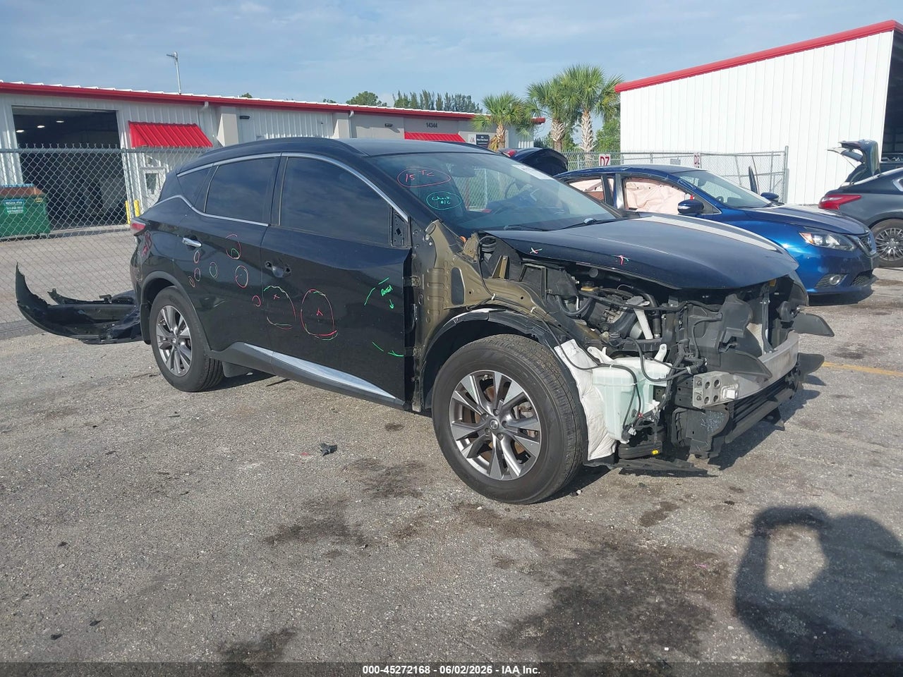 2016 NISSAN MURANO SV thumbnail 2
