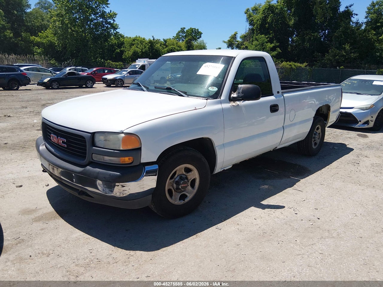 2001 GMC SIERRA 1500 SL thumbnail 3