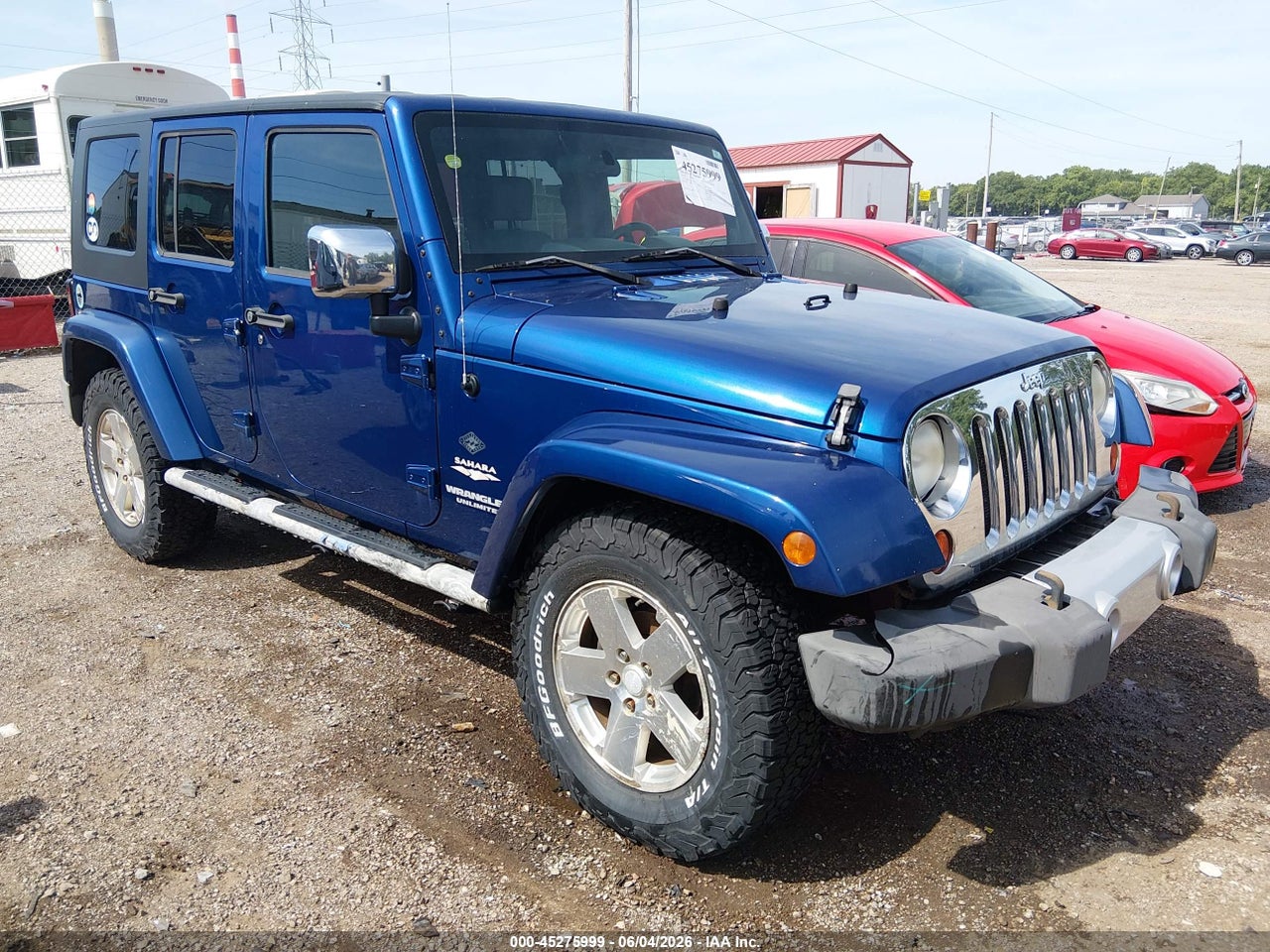 2009 JEEP WRANGLER UNLIMITED SAHARA thumbnail 2