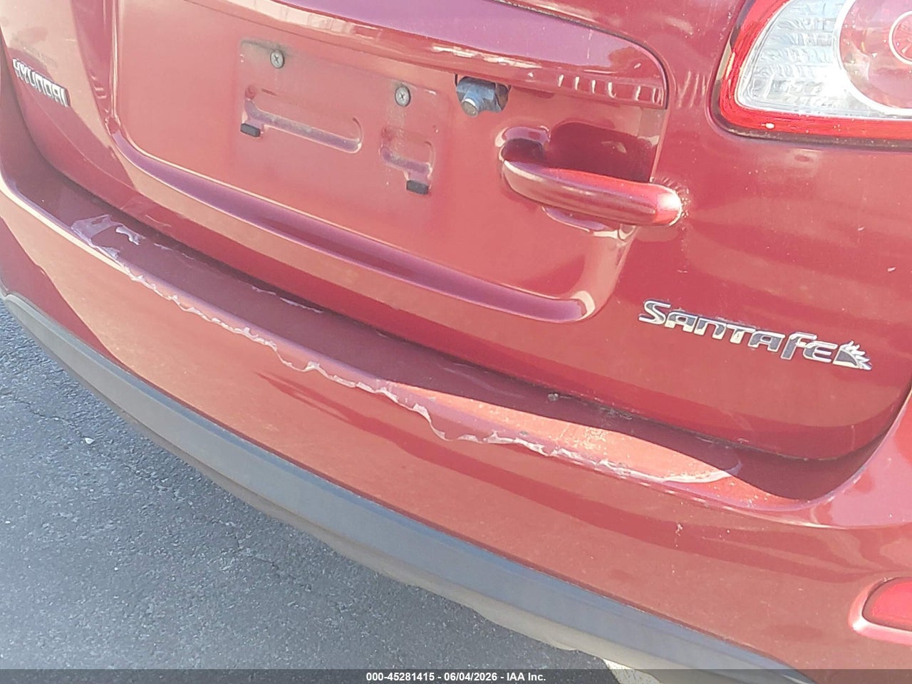 2010 HYUNDAI SANTA FE SE thumbnail 7