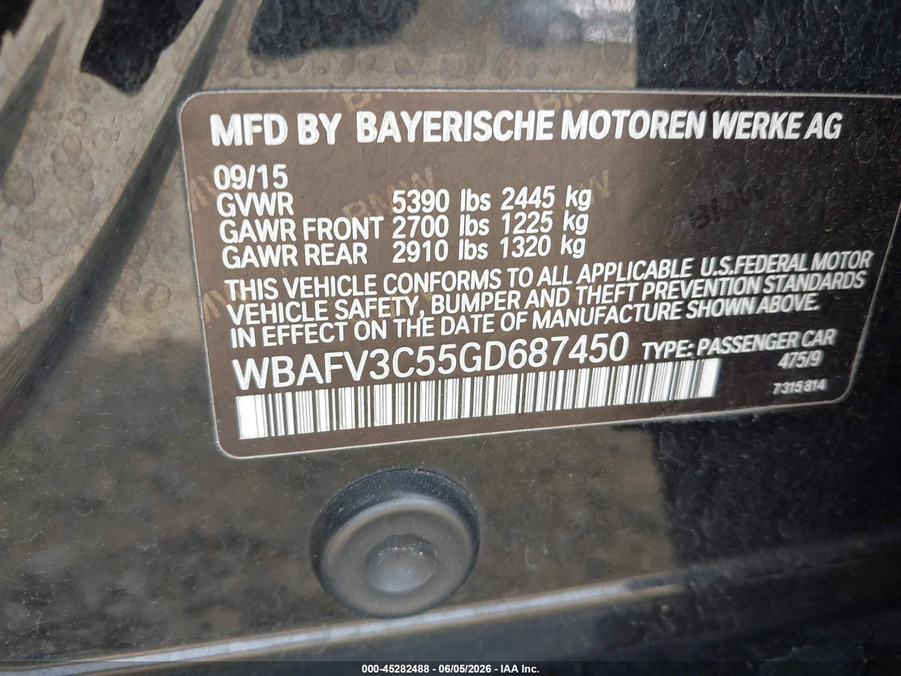 2016 BMW 535D XDRIVE thumbnail 10