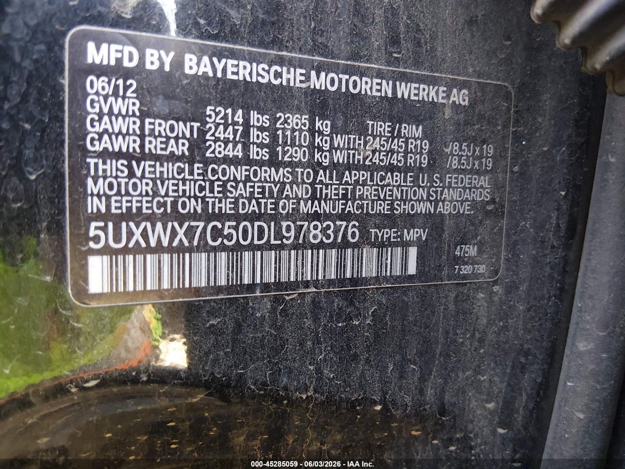 2013 BMW X3 XDRIVE35I thumbnail 10