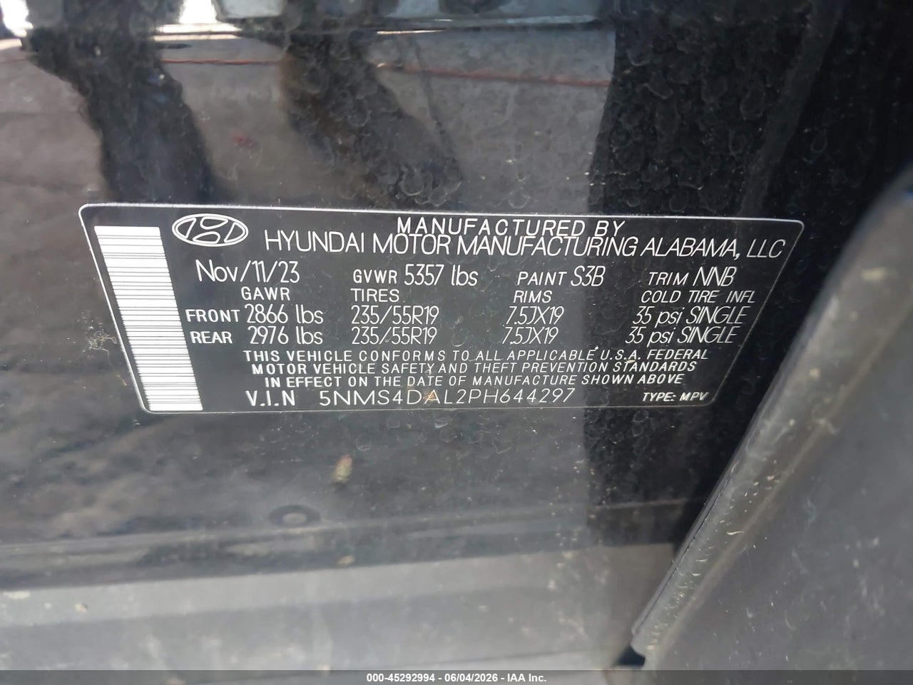 2023 HYUNDAI SANTA FE LIMITED thumbnail 10