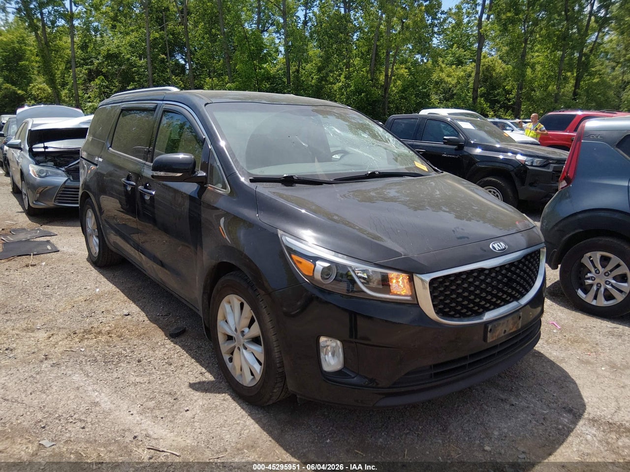2015 KIA SEDONA EX thumbnail 2