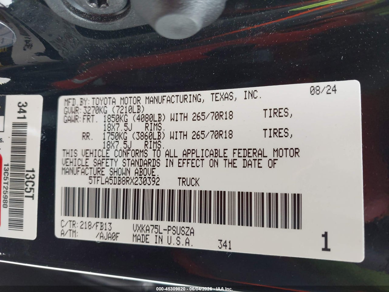 2024 TOYOTA TUNDRA SR5 thumbnail 10