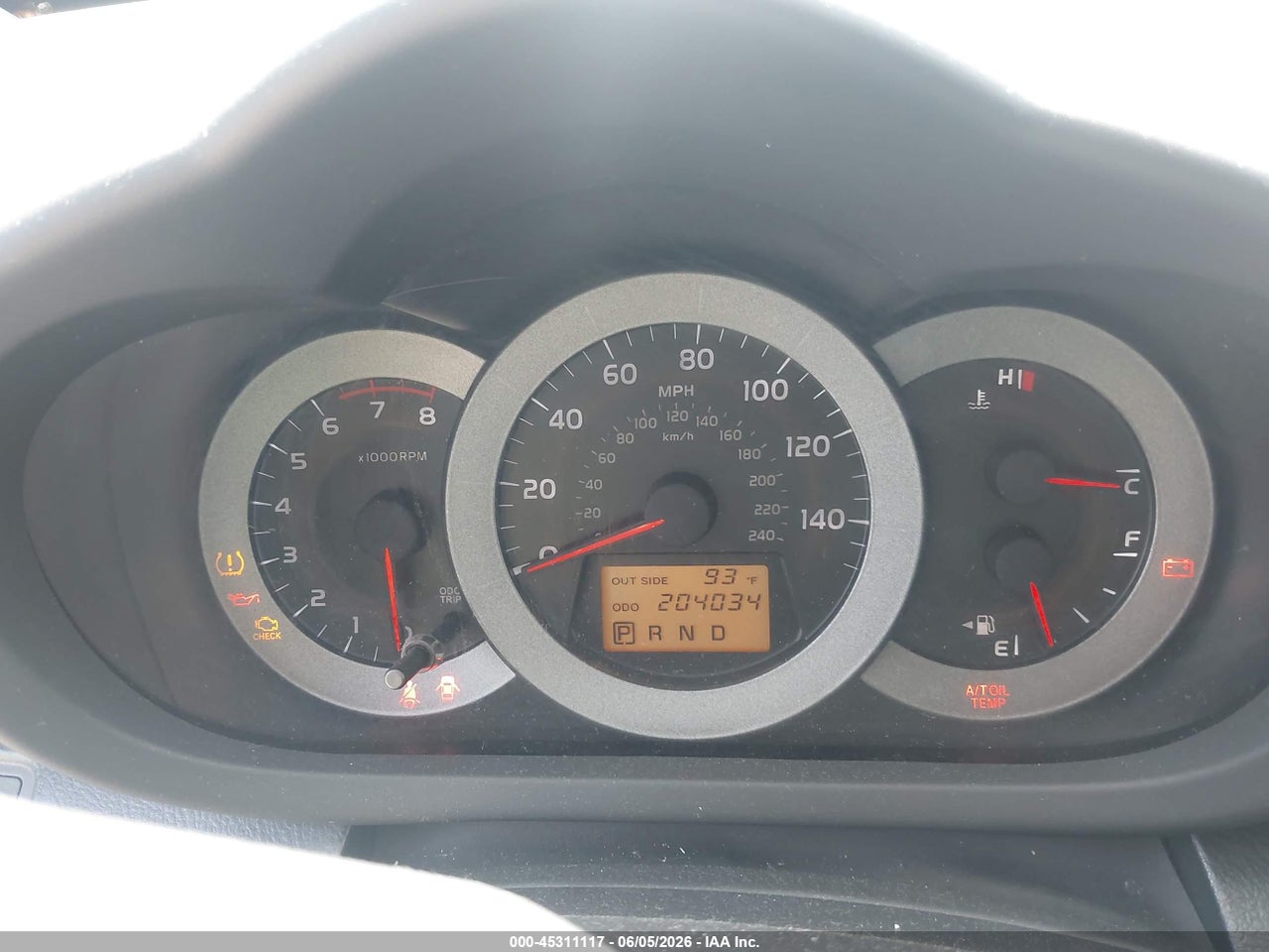 2007 TOYOTA RAV4 SPORT V6 thumbnail 8