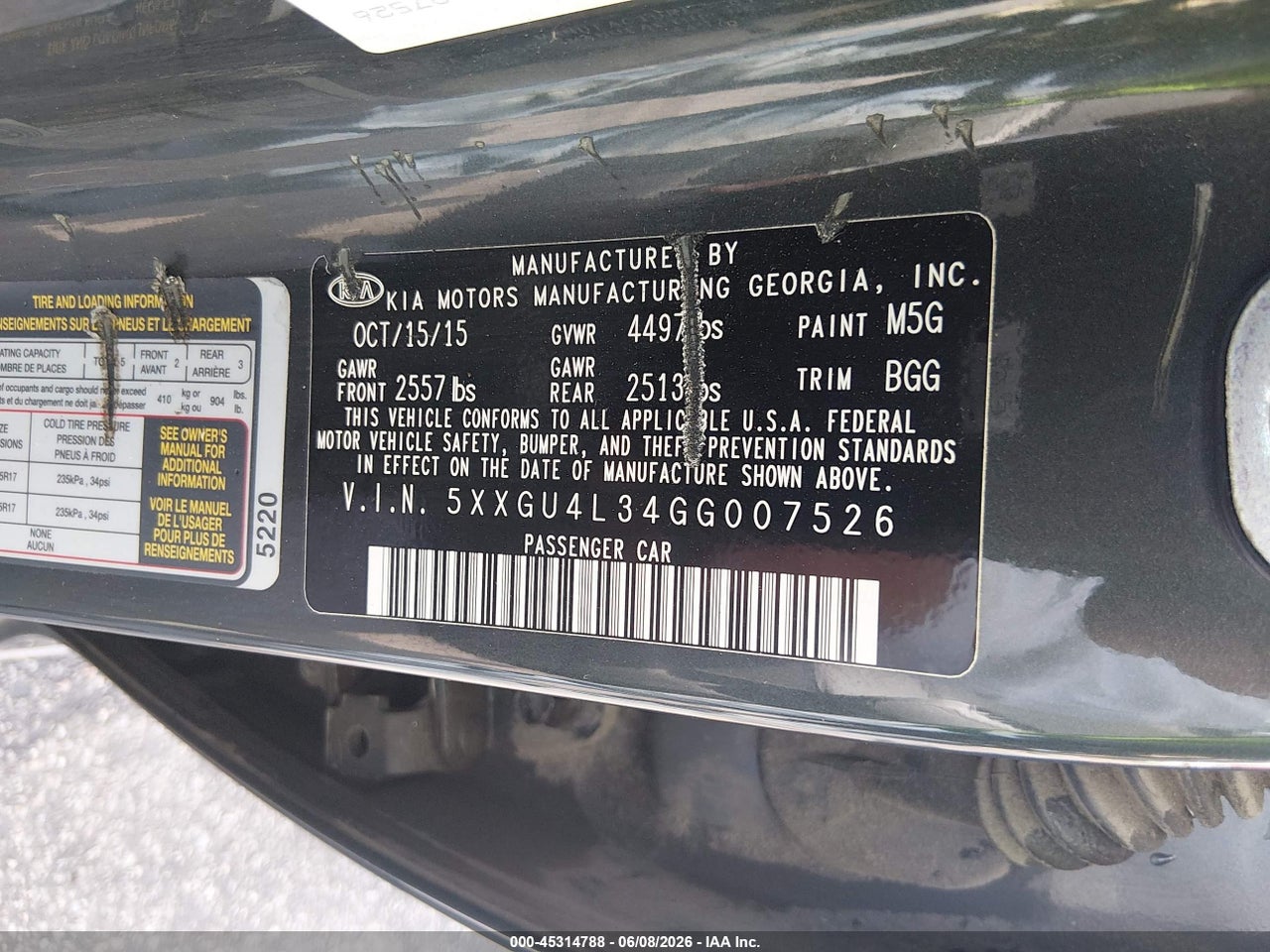 2016 KIA OPTIMA EX thumbnail 10