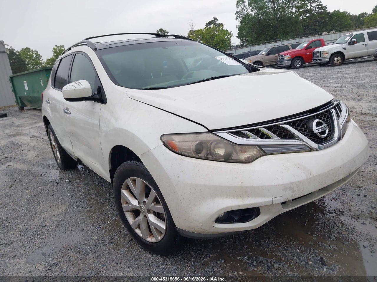 2011 NISSAN MURANO SV thumbnail 2