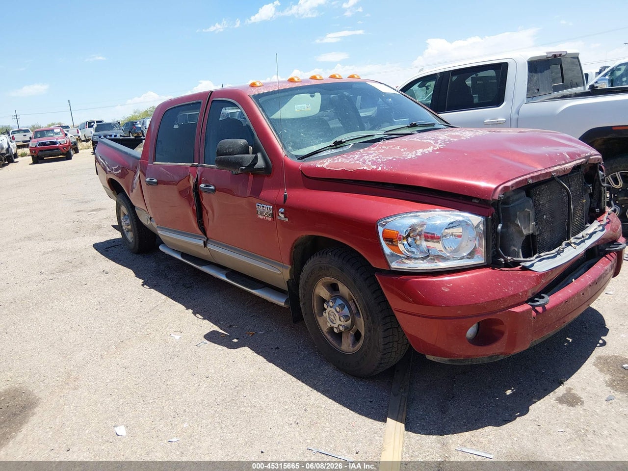 2008 DODGE RAM 2500 LARAMIE thumbnail 2