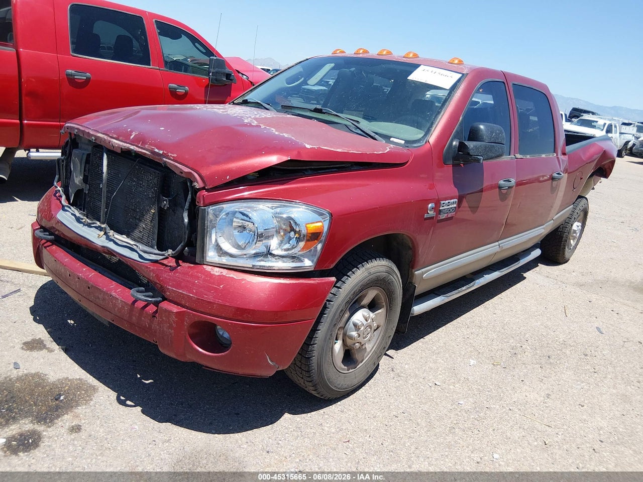 2008 DODGE RAM 2500 LARAMIE thumbnail 3