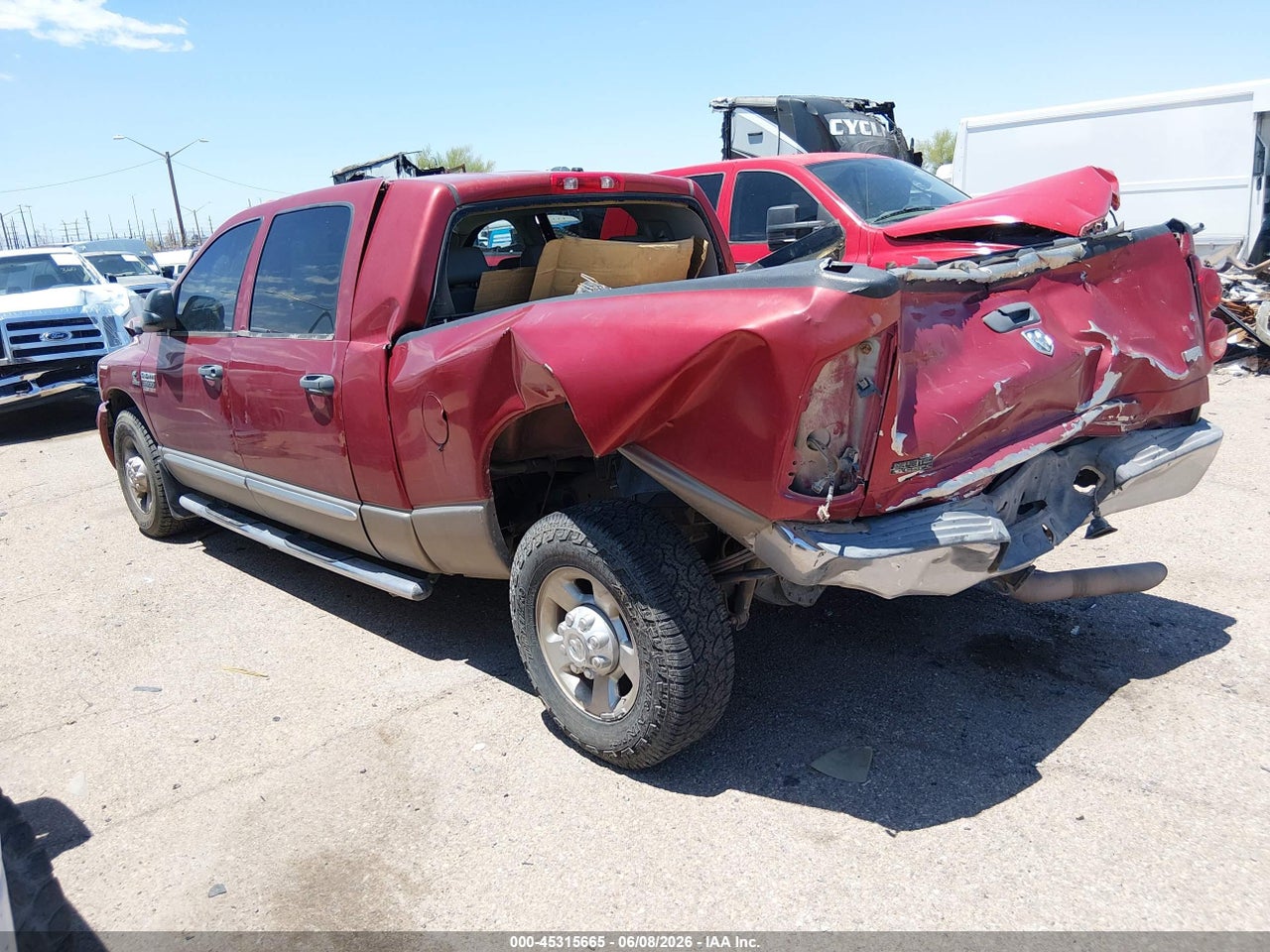 2008 DODGE RAM 2500 LARAMIE thumbnail 4