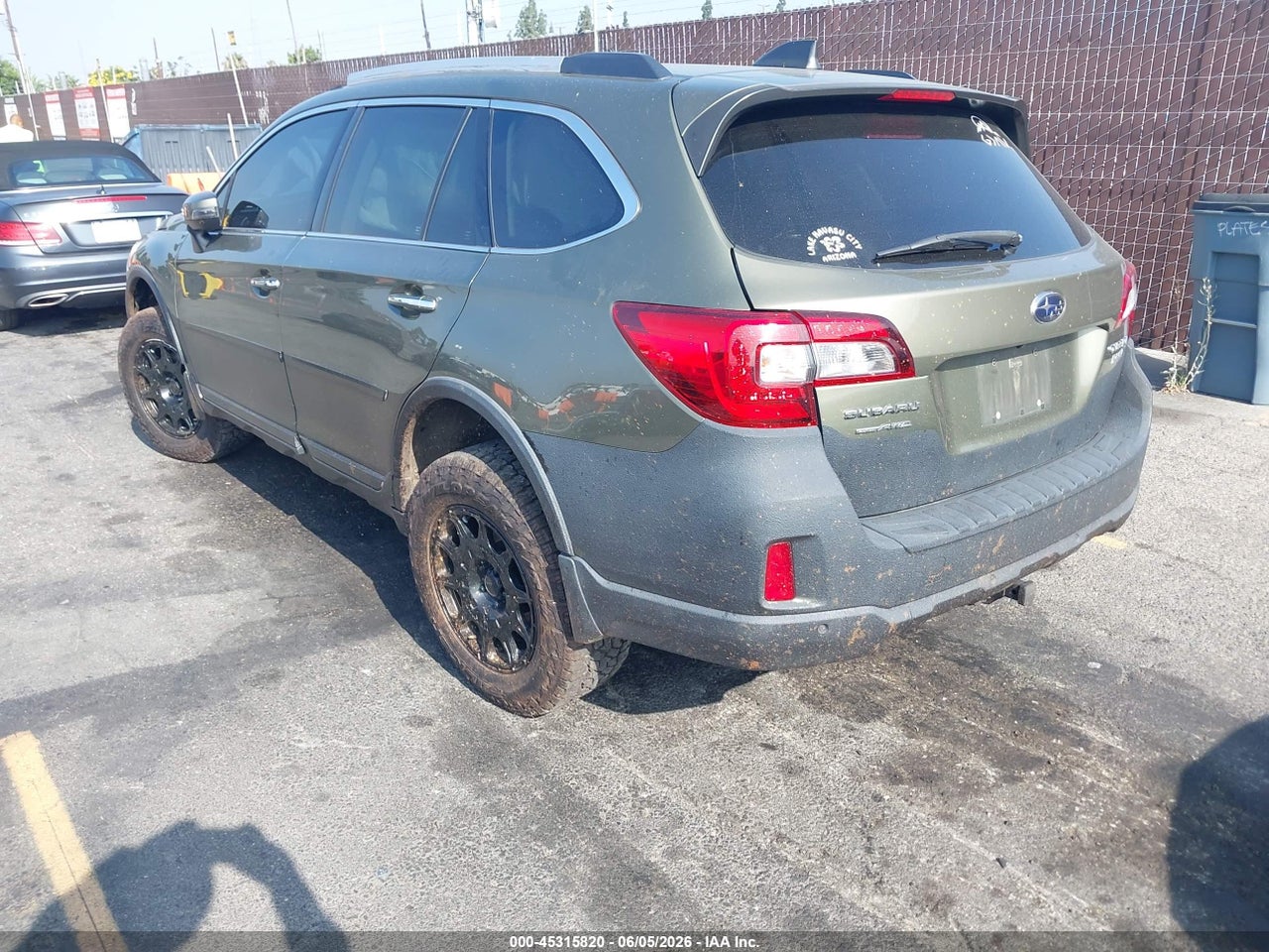 2017 SUBARU OUTBACK 2.5I TOURING thumbnail 4