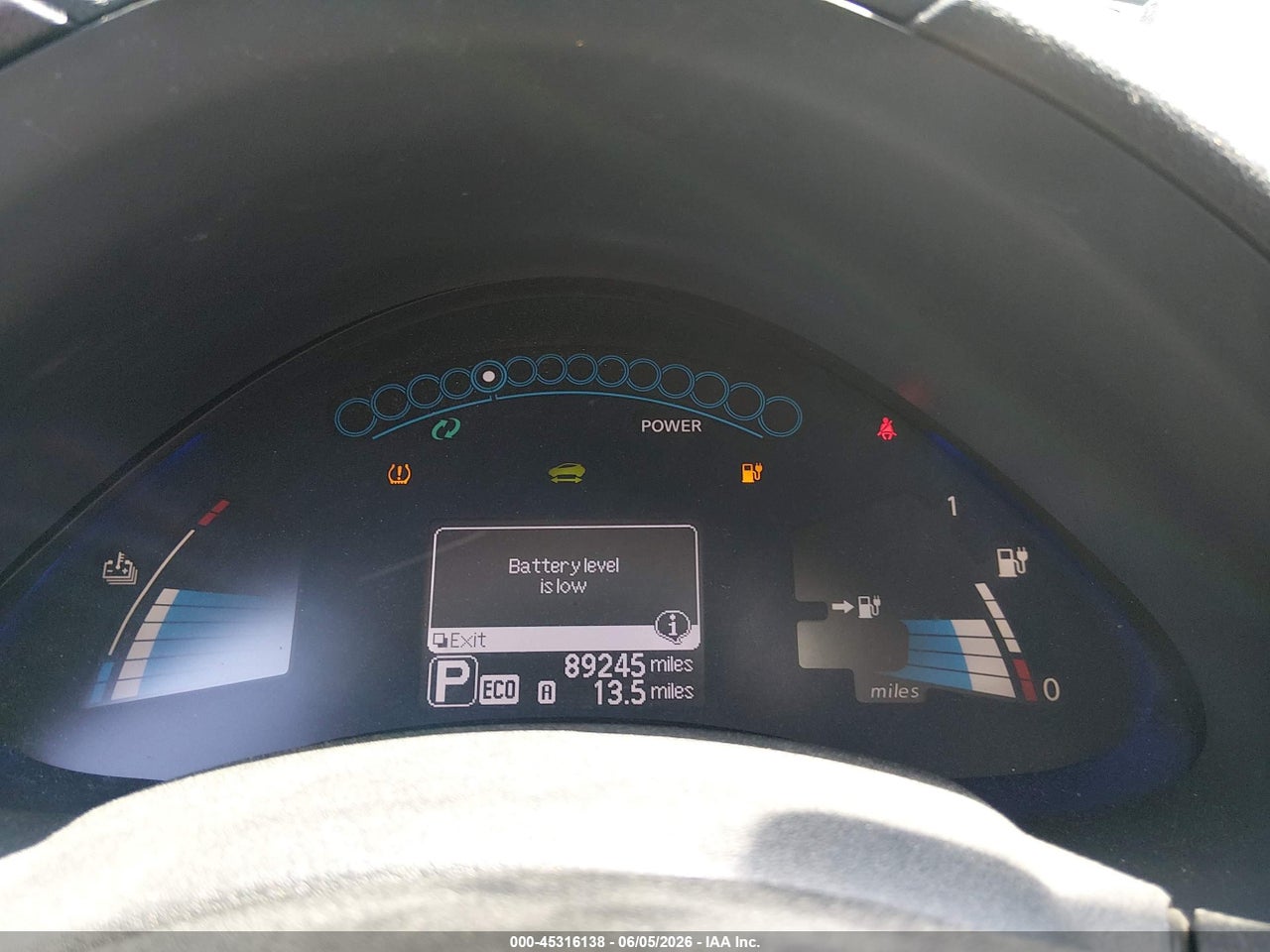 2013 NISSAN LEAF SL thumbnail 8
