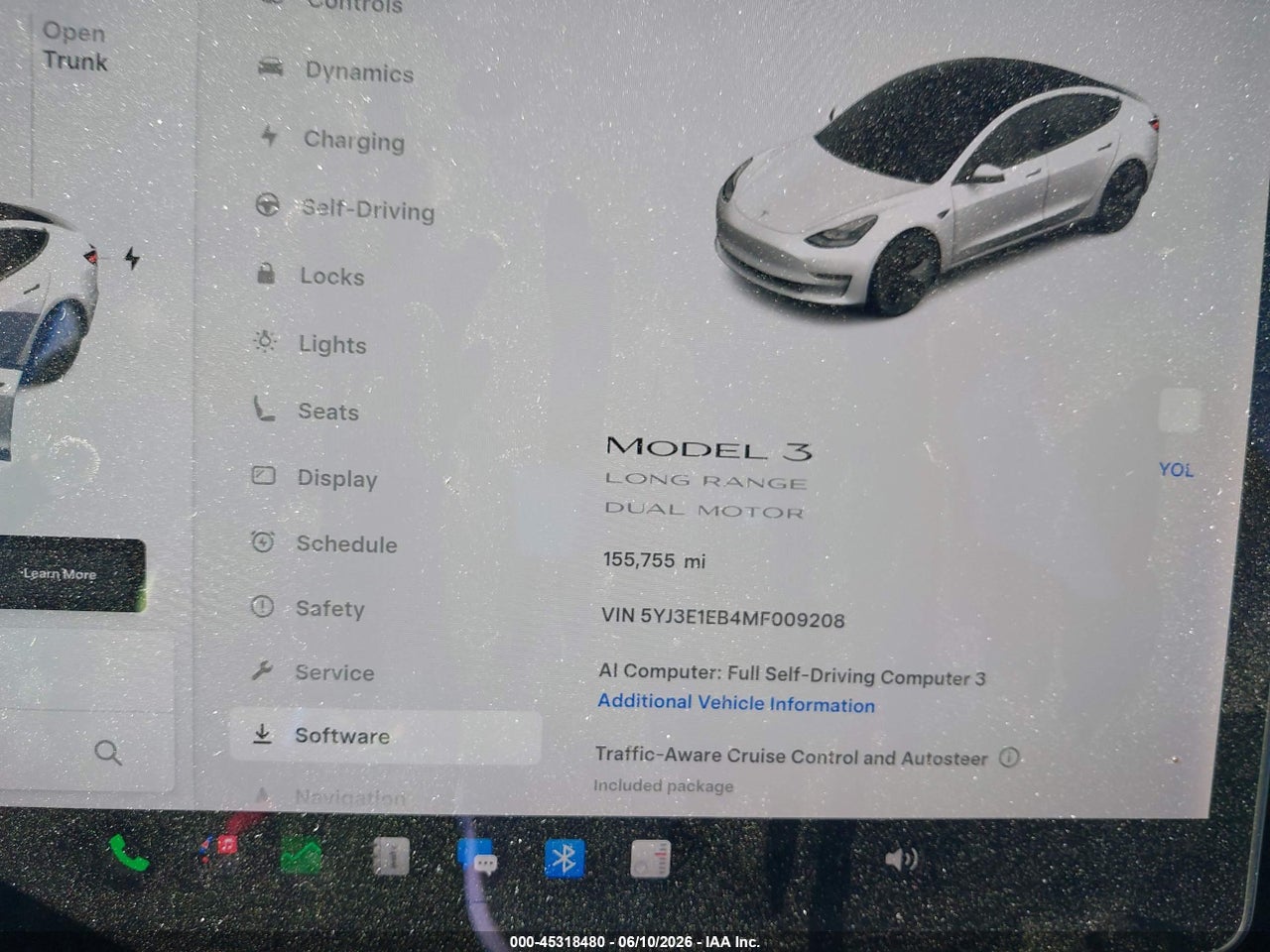 2021 TESLA MODEL 3 LONG RANGE thumbnail 8