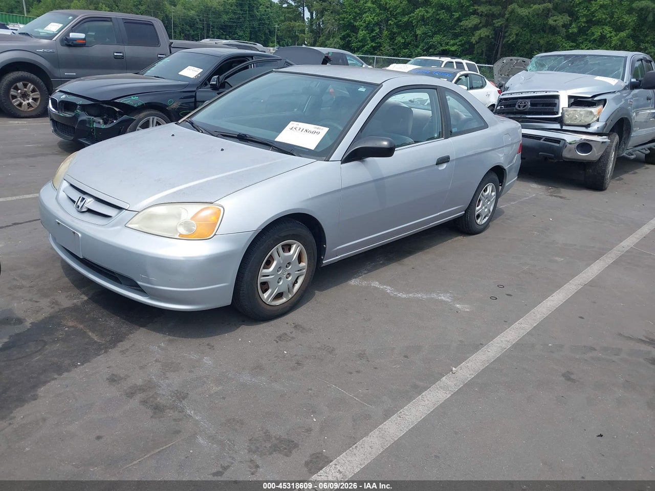 2001 HONDA CIVIC DX thumbnail 3