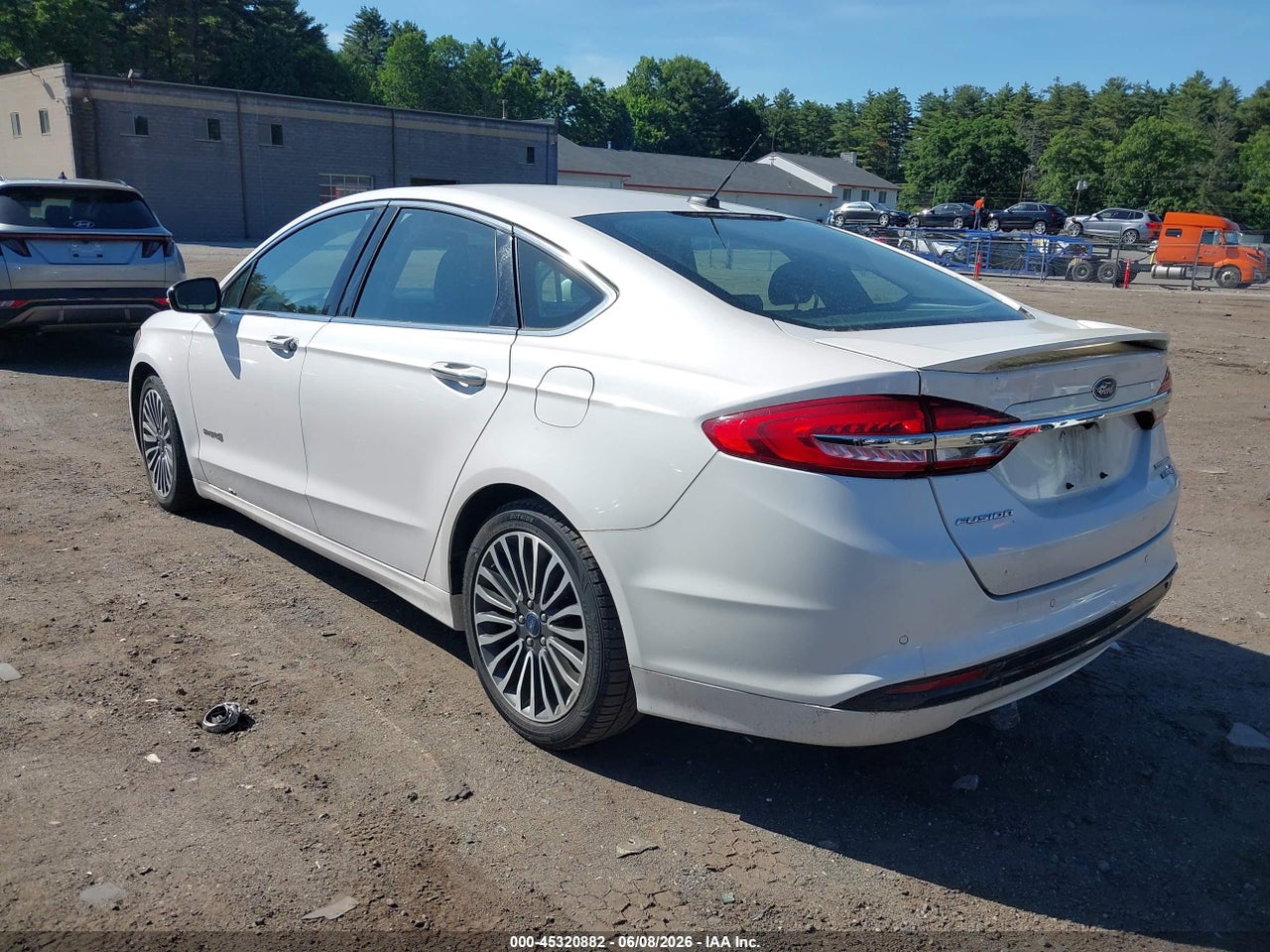 2017 FORD FUSION HYBRID TITANIUM thumbnail 4