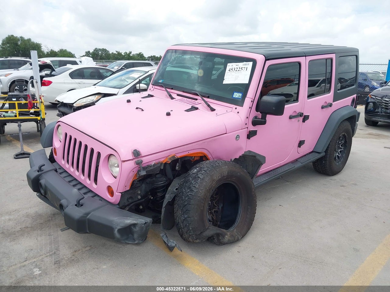 2013 JEEP WRANGLER UNLIMITED SPORT · 2/12