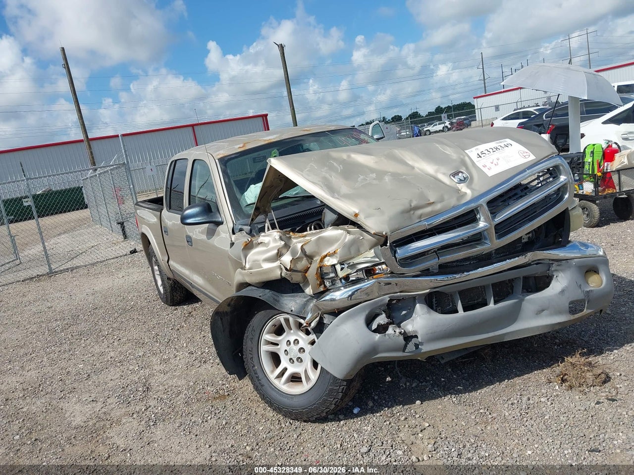 2002 DODGE DAKOTA SLT thumbnail 2