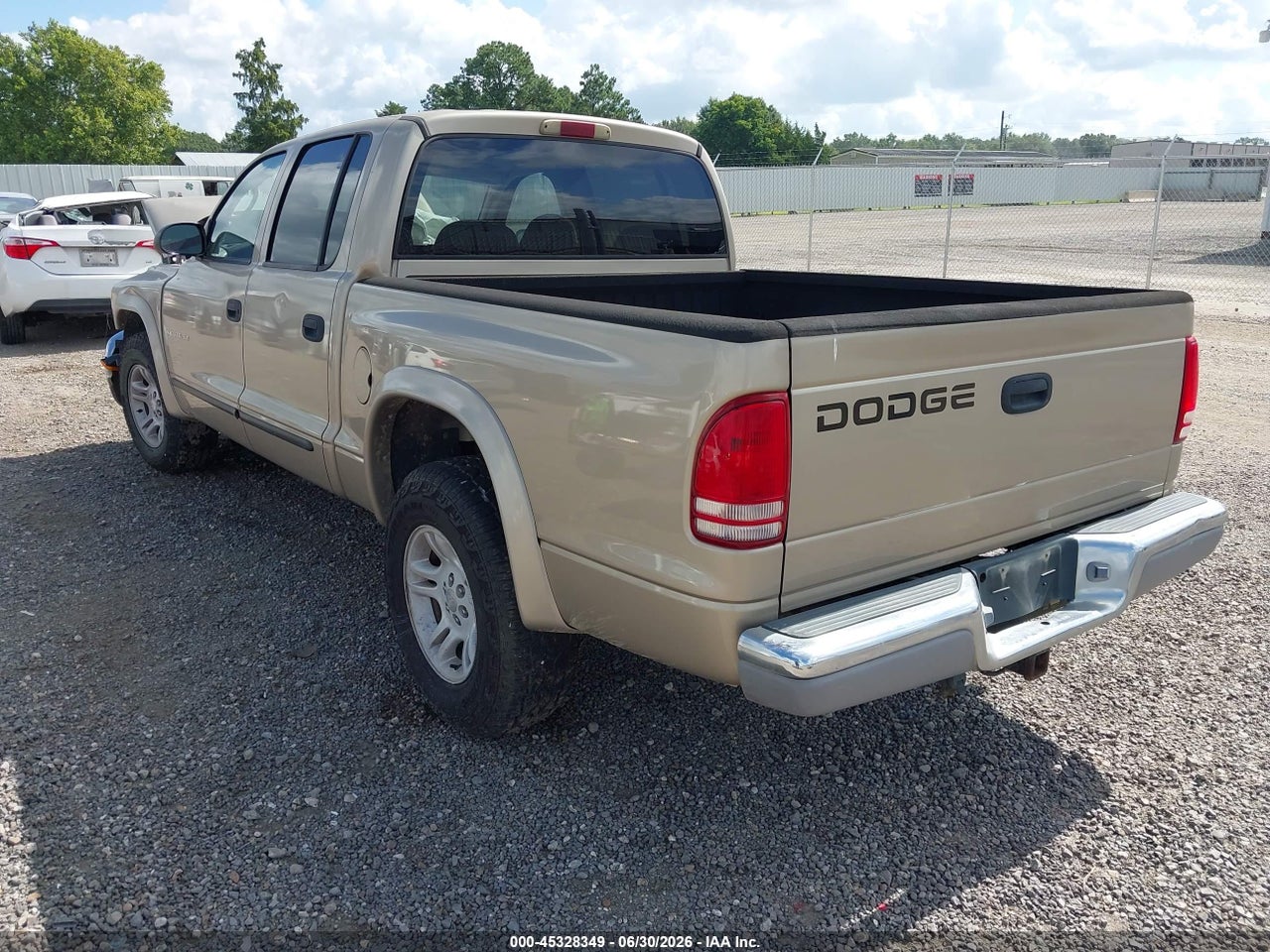 2002 DODGE DAKOTA SLT thumbnail 4