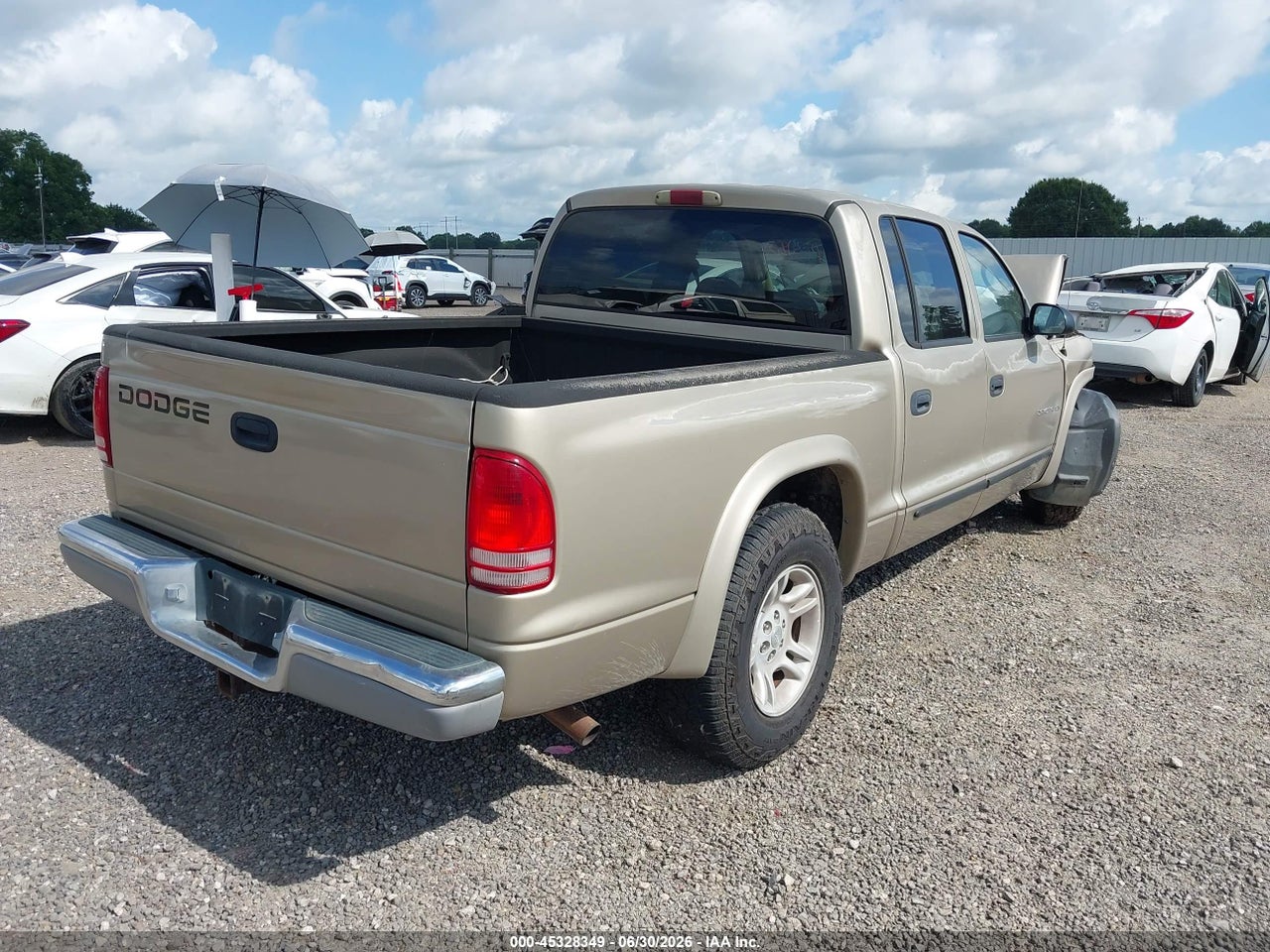 2002 DODGE DAKOTA SLT thumbnail 5