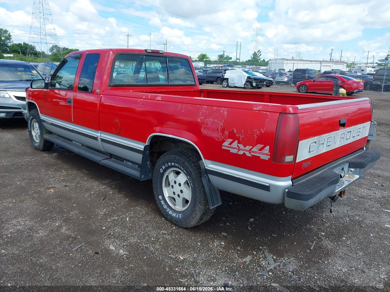 1995 CHEVROLET GMT-400 K1500 thumbnail 4