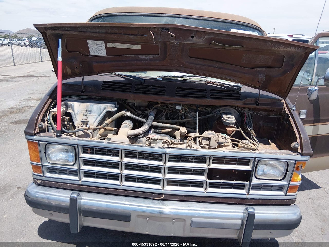 1986 DODGE RAM VAN B250 thumbnail 11