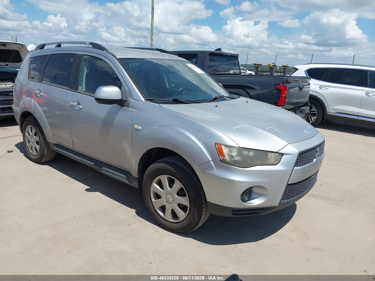 2012 MITSUBISHI OUTLANDER ES thumbnail 2